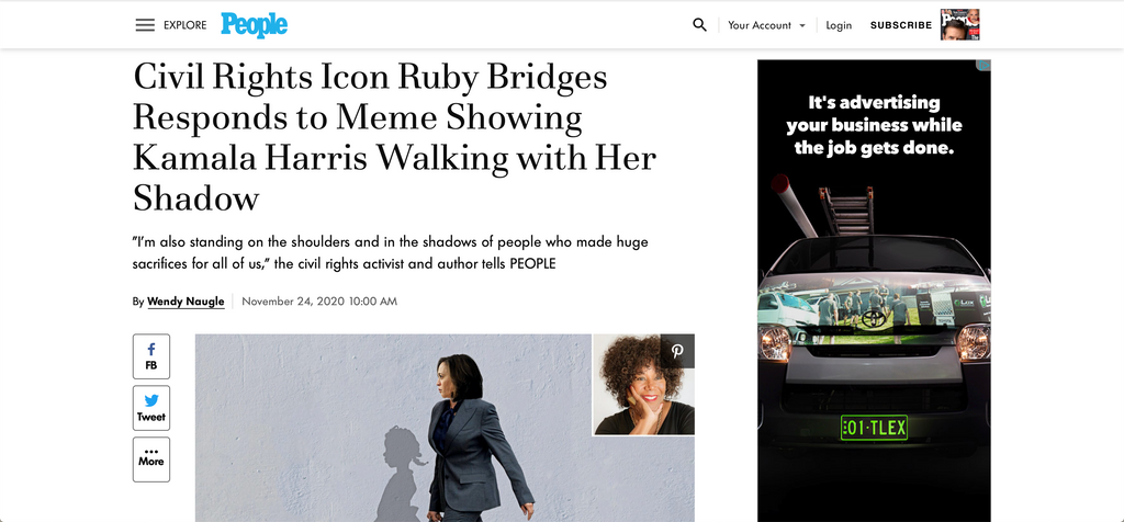 The Kamala Harris-Ruby Bridges Meme Is Powerful and Polarizing