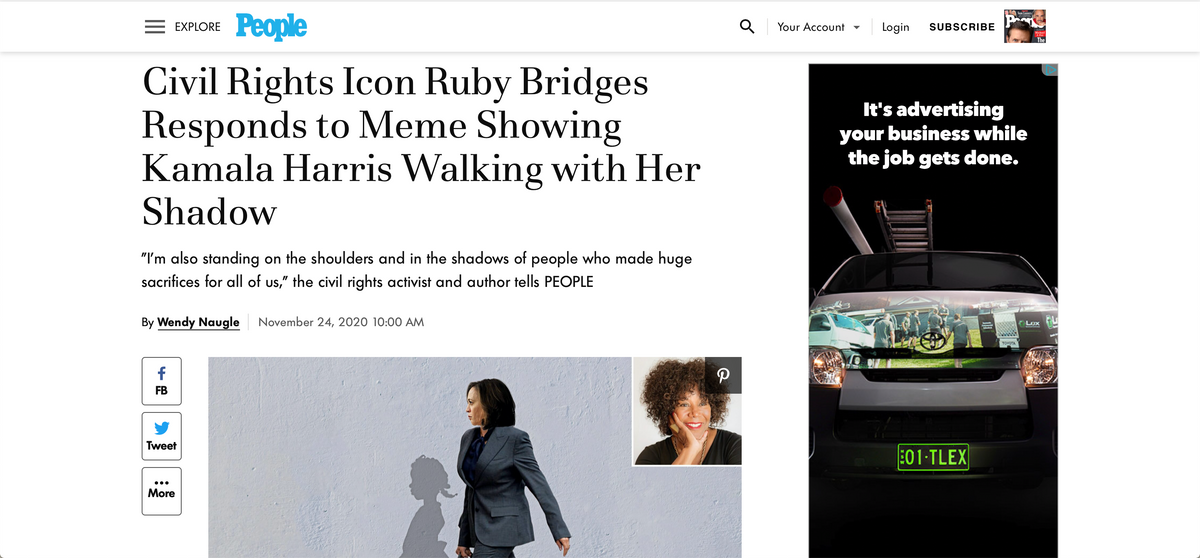 The Kamala Harris-Ruby Bridges Meme Is Powerful and Polarizing – WTF ...