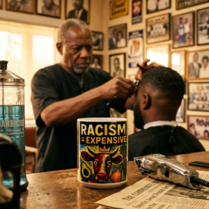 Racism = Expensive Ceramic Mug | Social Justice Statement Mug | Good Trubble