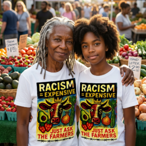 Racism = Expensive Unisex Graphic Tee | Social Justice Statement Shirt | Good Trubble