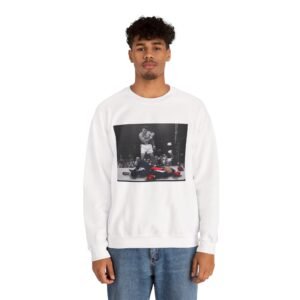 Float Like History — Unisex-Ali Knockout Crewneck Sweatshirt | Good Trubble