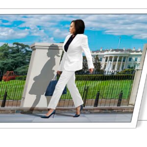 On My Way to the White House — Greeting Cards 5-Pack | Good Trubble | Civil Rights Art Cards